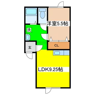 MC25【2階】の間取り