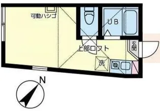 ユナイト希望ヶ丘ヘンリックイプセン【1階】の間取り
