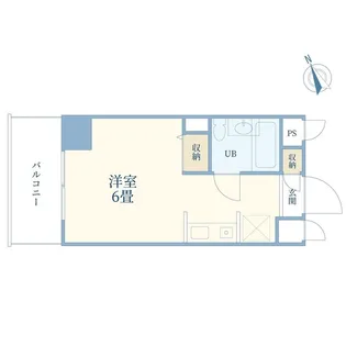ホーメストプラザ十日市場 西館【4階】の間取り