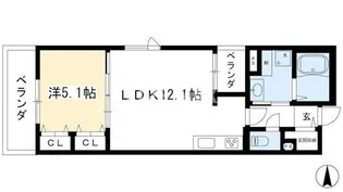 Do Dream杉屋町【4階】の間取り