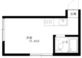 コーポ成増【1階】の間取り
