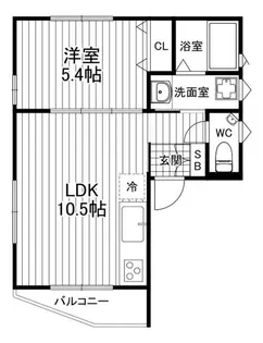 東京都杉並区久我山3【マンション】の間取り