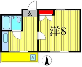 シティーコート21【2階】の間取り