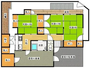 山口県岩国市錦見1【一戸建】の間取り