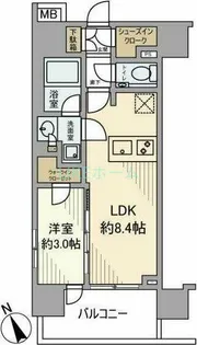 プレシスヴィアラ船橋【2階】の間取り