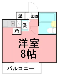 メゾン・ド・オルネ【2階】の間取り