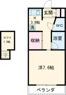 トリコロール・ピエテ【2階】の間取り