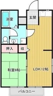 レジデンスウエダ【1階】の間取り