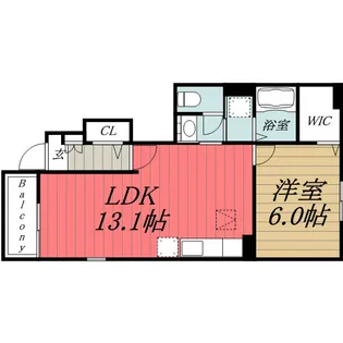 千葉県東金市田間【アパート】の間取り