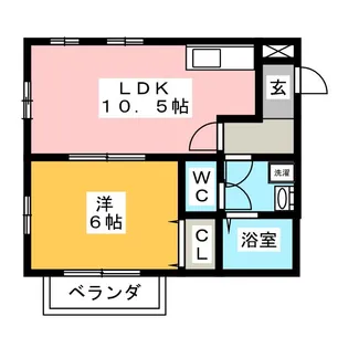 トーマスIII【2階】の間取り