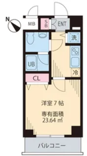 南海サザンコート行徳【2階】の間取り