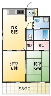 シエルスラン【5階】の間取り