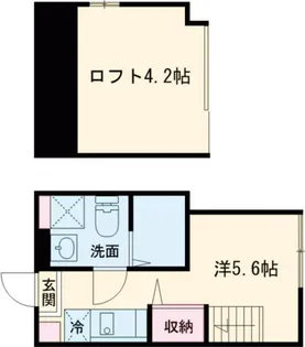 アジュール小岩【1階】の間取り