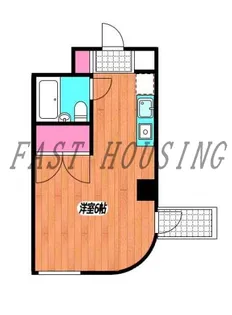 東京都渋谷区本町2【マンション】の間取り