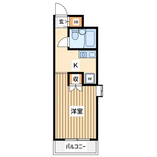 マック南横浜コート【2階】の間取り