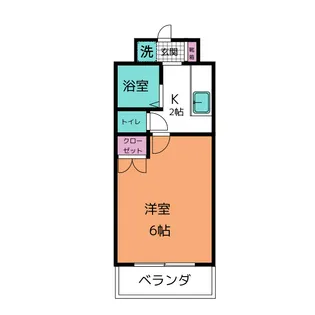 アルカサル浦安【3階】の間取り