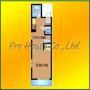 ハイツベルスプリング【3階】の間取り