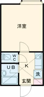 MOタカホハイツ【1階】の間取り