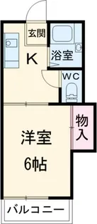 寿ハイツ【2階】の間取り