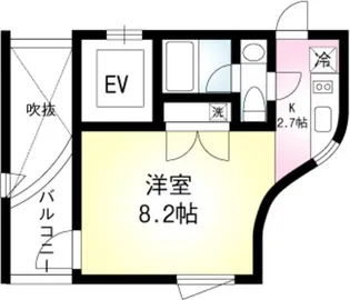 corte【4階】の間取り