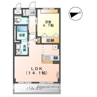 シクーロ【1階】の間取り