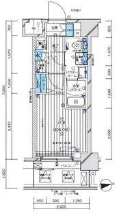 メインステージ亀有【7階】の間取り