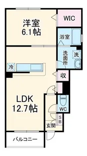 粋明館【1階】の間取り