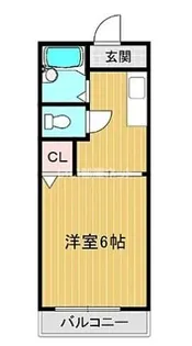 高良山ハイツ【1階】の間取り