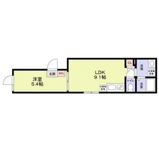 東京都墨田区本所3【マンション】の間取り