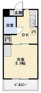 ボーネンK【3階】の間取り