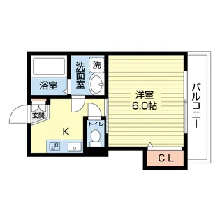 パークテラス越谷【1階】の間取り