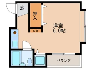 エムステート西野【2階】の間取り