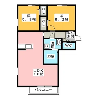 OTT`s大宮【3階】の間取り
