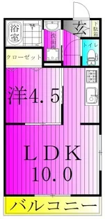 カーサフェリーチェ【2階】の間取り