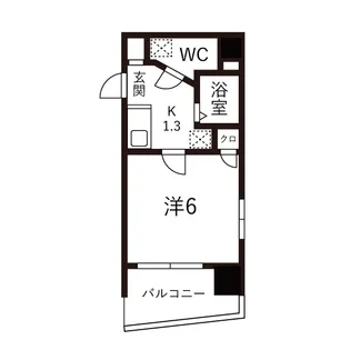 Daisy Court【6階】の間取り