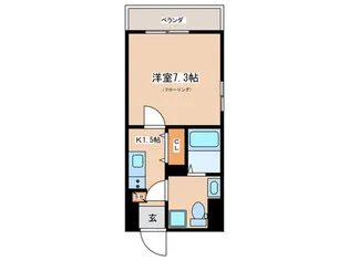 オークレスト青砥【7階】の間取り