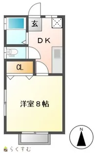 ファミーユ A【1階】の間取り