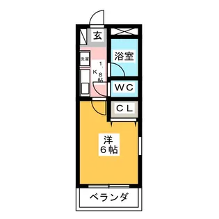 アルブル【4階】の間取り