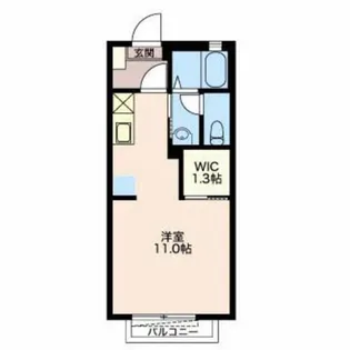 プラシノス利平治 E【1階】の間取り