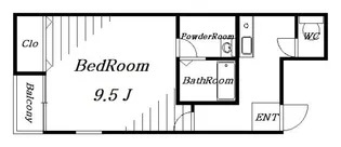 クレフラスト蘇我町【2階】の間取り