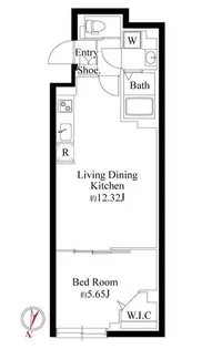 グランパセオ大岡山の間取り