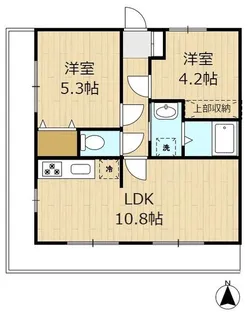 バイオレットヒルズ【3階】の間取り