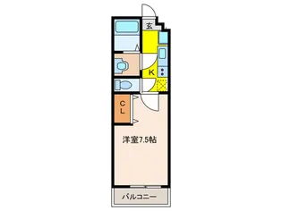 Inlegno円町【2階】の間取り