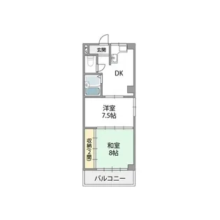 コーポフェニックス【3階】の間取り