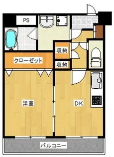 ユーアイビル【3階】の間取り