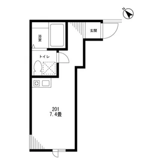 リード田端【2階】の間取り