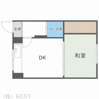 ルーブル11.4【3階】の間取り