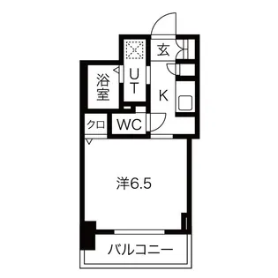 アクアプレイス梅田5【12階】の間取り