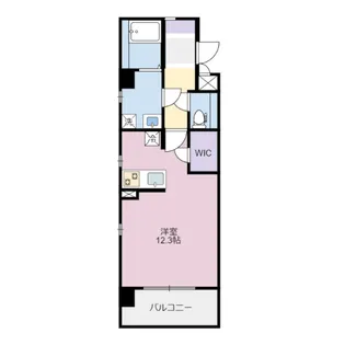 グランエグゼ徳島【6階】の間取り