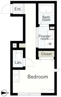 ラティス高井戸【1階】の間取り